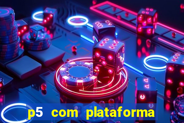 p5 com plataforma de jogos